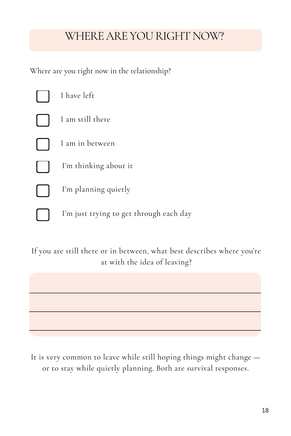 Untangling the Damage: A journal to help you make sense of what happened to you (Digital Edition)