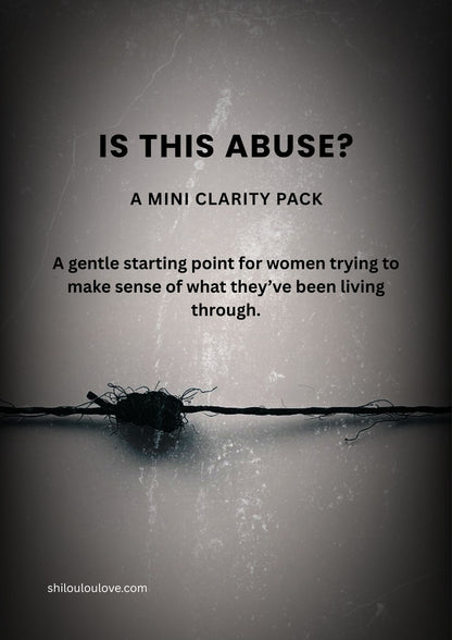 Is This Abuse? – A Mini Clarity Pack